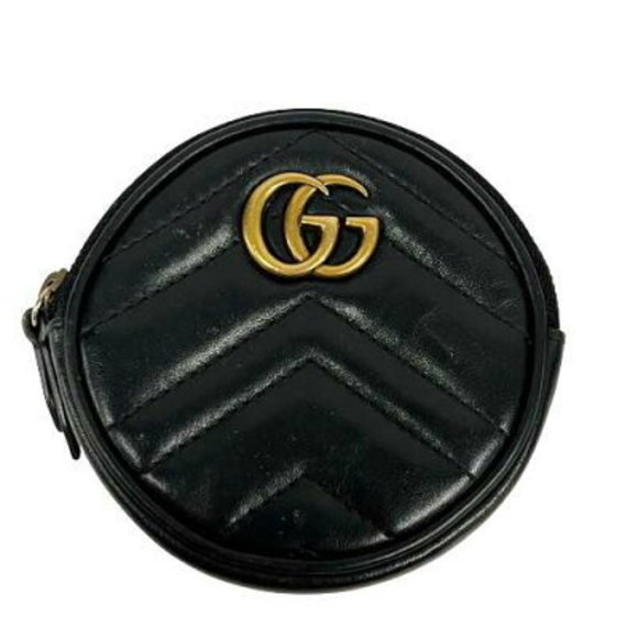 Gucci GG Marmont Coin Black B - Picture 1 of 1